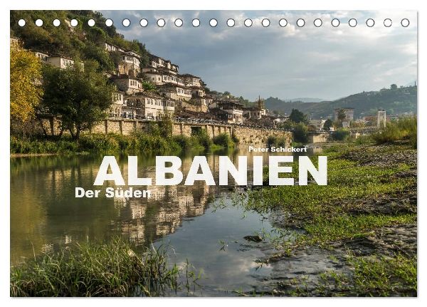Albanien - Der Süden (Tischkalender 2026 DIN A5 quer), CALVENDO Monatskalender