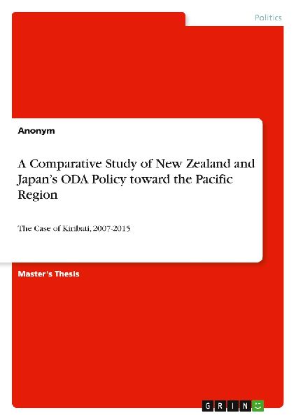 A Comparative Study of New Zealand and Japan's ODA Policy toward the Pacific Region