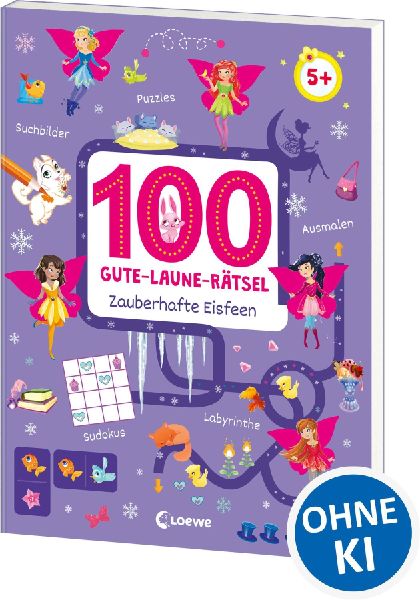 100 Gute-Laune-Rätsel - Zauberhafte Eisfeen