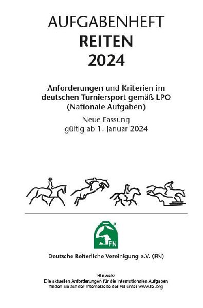 Aufgabenheft - Reiten 2024