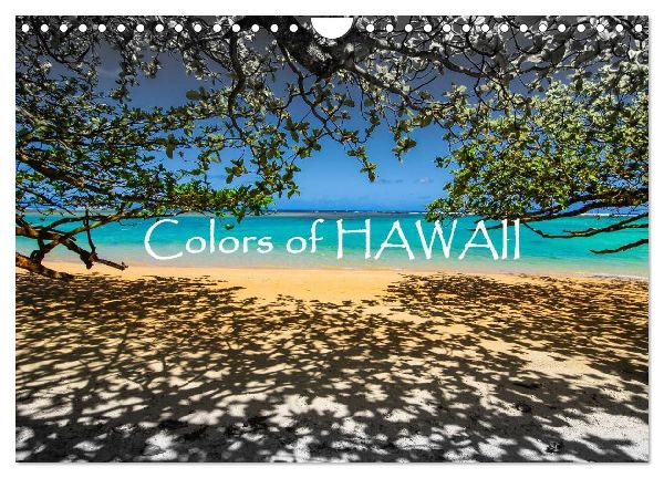Colors of HAWAII (Wandkalender 2026 DIN A4 quer), CALVENDO Monatskalender