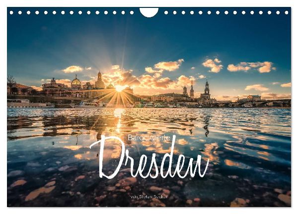 Barockperle Dresden (Wandkalender 2026 DIN A4 quer), CALVENDO Monatskalender