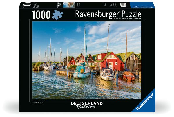 1000 Teile - Romantische Hafenwelt von Ahrenshoop