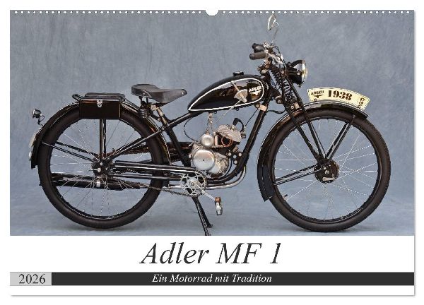 Adler MF 1 (Wandkalender 2026 DIN A2 quer), CALVENDO Monatskalender
