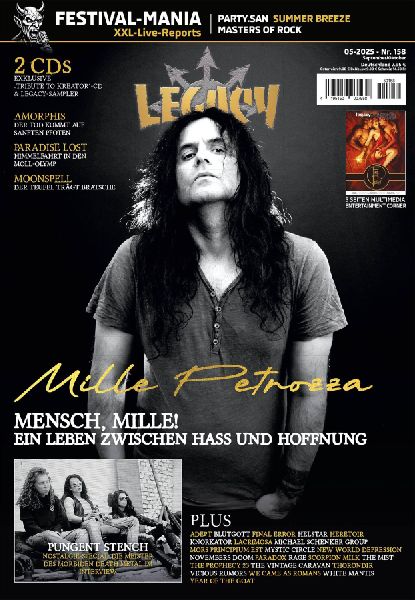 LEGACY MAGAZIN: THE VOICE FROM THE DARKSIDE. Ausgabe #158 (5/2025)