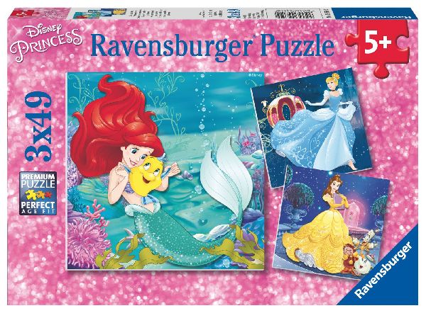 Abenteuer der Prinzessinnen 3 X 49 Teile