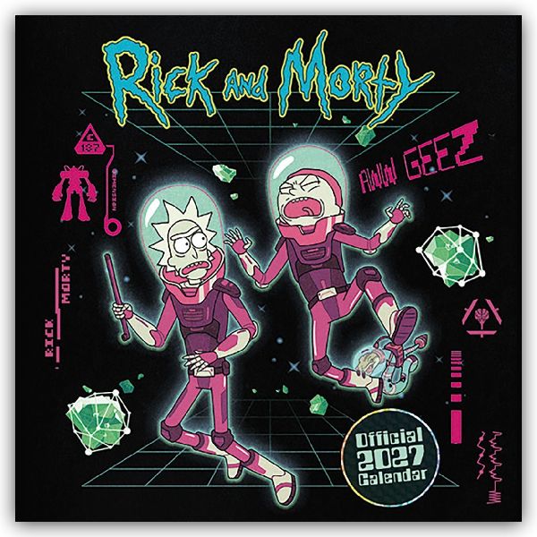 Rick and Morty - Offizieller Kalender 2027 - Wandkalender