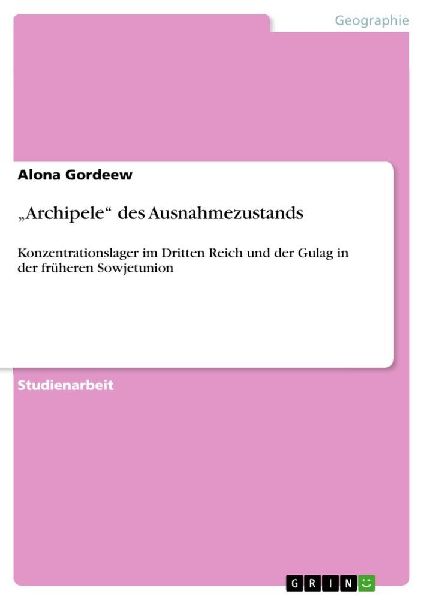 "Archipele" des Ausnahmezustands
