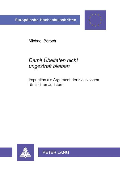 'Damit Übeltaten nicht ungestraft bleiben'