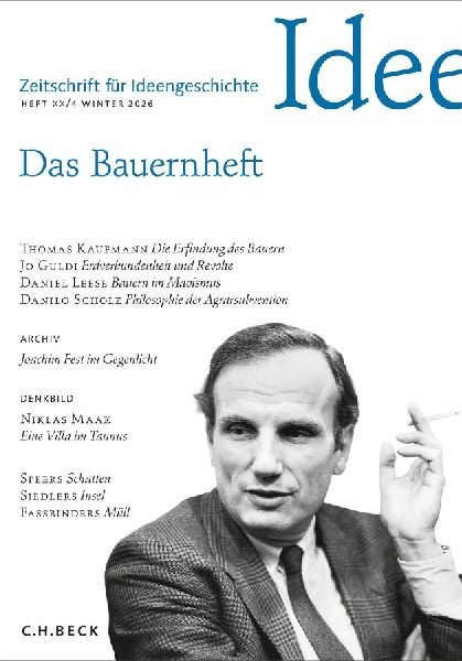 Zeitschrift für Ideengeschichte Heft XX/4 Winter 2026