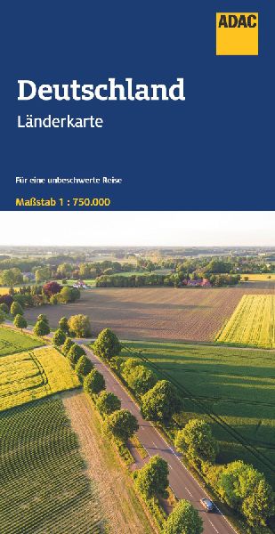 ADAC Länderkarte Deutschland 1:750.000