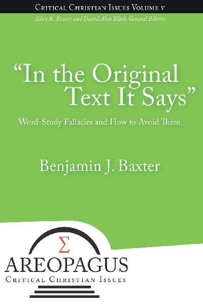 "In the Original Text It Says"