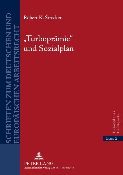 "Turboprämie"und Sozialplan
