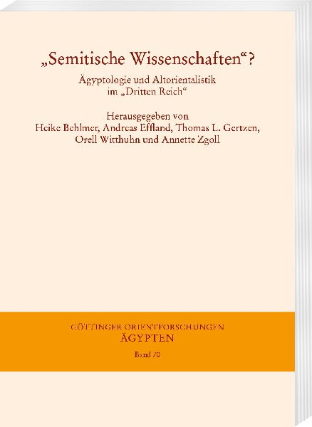 "Semitische Wissenschaften"?