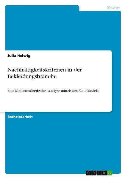 Nachhaltigkeitskriterien in der Bekleidungsbranche