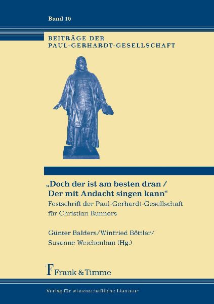 "Doch der ist am besten dran / Der mit Andacht singen kann"