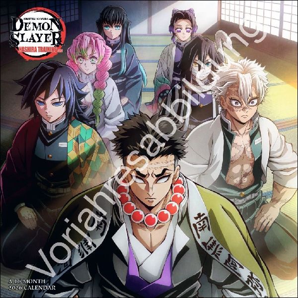 Demon Slayer Broschurkalender 2027