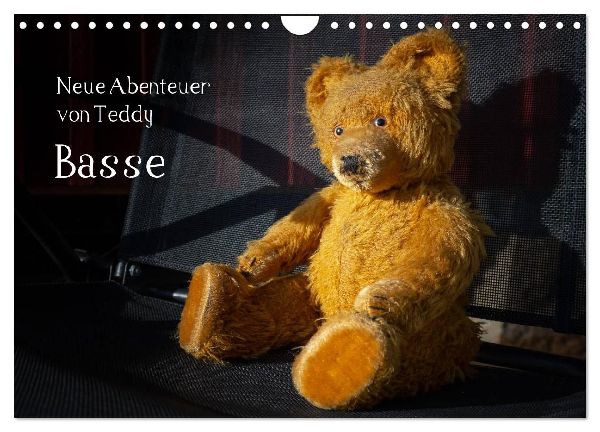 Neue Abenteuer von Teddy Basse (Wandkalender 2026 DIN A4 quer), CALVENDO Monatskalender