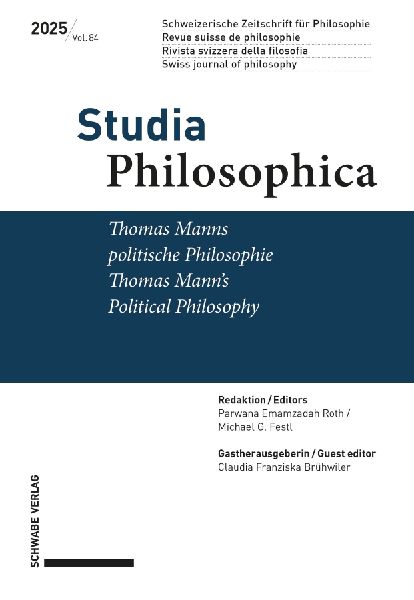 Thomas Manns politische Philosophie / Thomas Mann's Political Philosophy