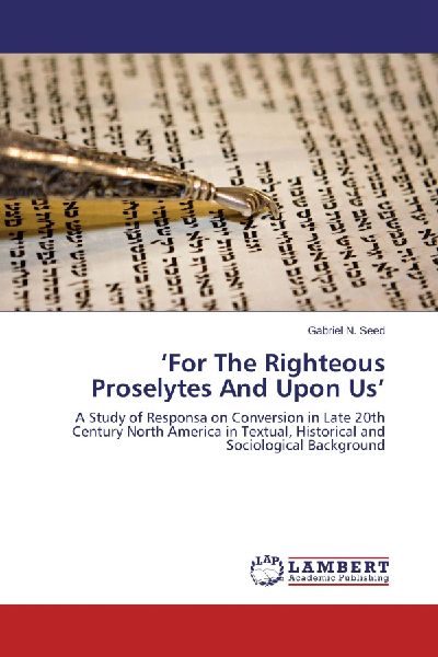 'For The Righteous Proselytes And Upon Us'