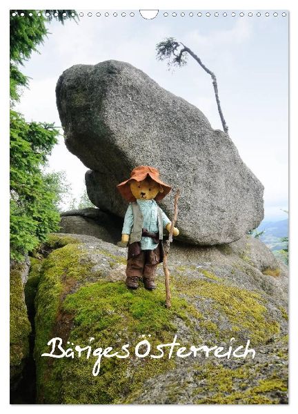 Bäriges Österreich (Wandkalender 2026 DIN A3 hoch), CALVENDO Monatskalender