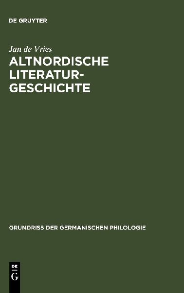 Altnordische Literaturgeschichte