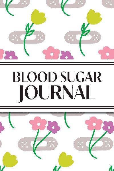 1-Year Daily Blood Sugar Journal (Flower Medical Plasters)