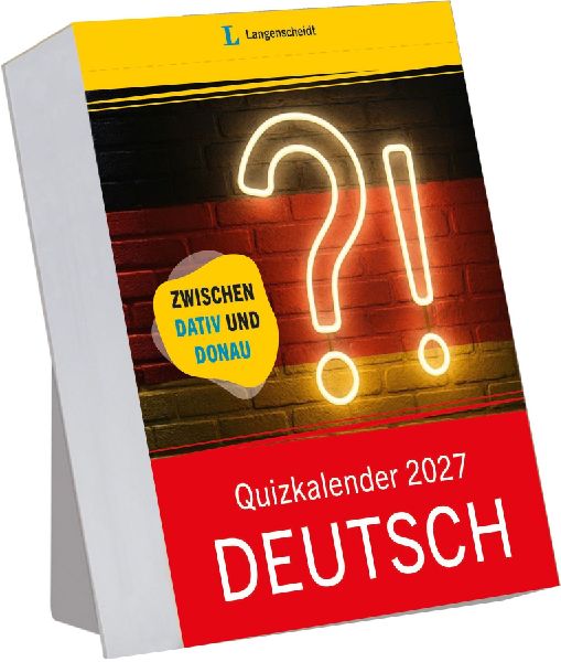 Langenscheidt Quizkalender Deutsch 2027
