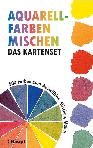 Aquarellfarben mischen - das Kartenset