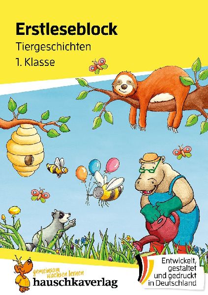 Lesen lernen 1. Klasse für Jungen und Mädchen - Tiergeschichten