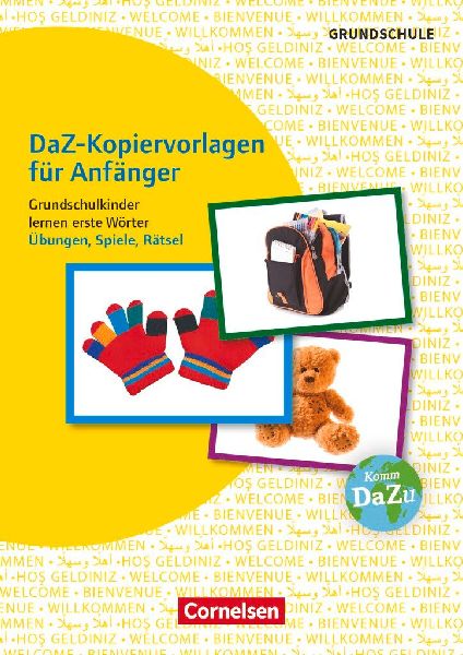 Deutsch lernen mit Fotokarten - Grundschule. Grundschulkinder lernen erste Wörter - Übungen, Spiele, Rätsel - Kopiervorlagen