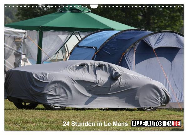 24 Stunden in Le Mans (Wandkalender 2026 DIN A3 quer), CALVENDO Monatskalender
