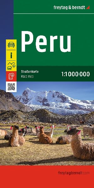 freytag & berndt Straßenkarte Peru 1:1 Mio.
