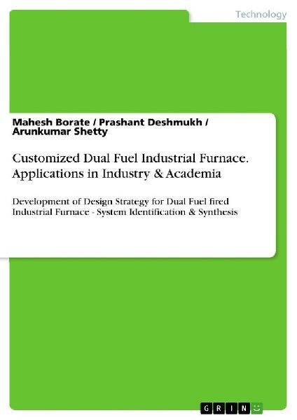 Customized Dual Fuel Industrial Furnace. Applications in Industry & Academia
