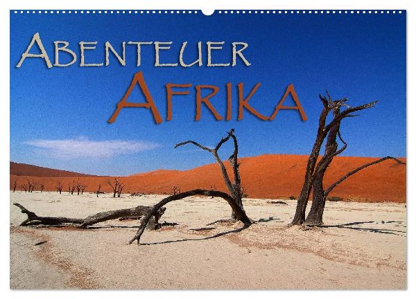 Abenteuer Afrika (Wandkalender 2026 DIN A2 quer), CALVENDO Monatskalender