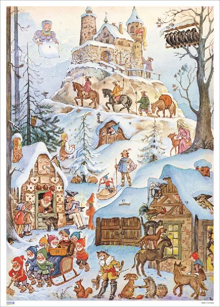 Adventskalender "Märchenburg"