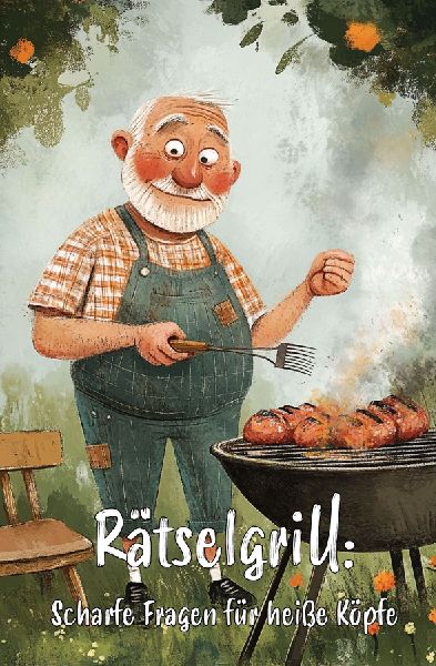Rätselgrill: Scharfe Fragen für heiße Köpfe - Ultimatives Rätselbuch für echte Grillmeister!