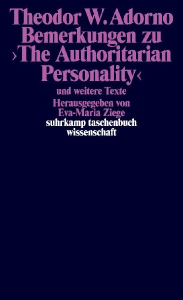 Bemerkungen zu >The Authoritarian Personality