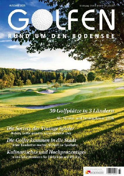 Golfen rund um den Bodensee 2026