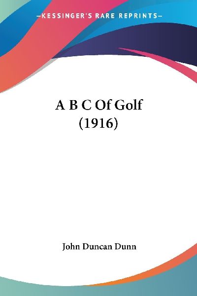 A B C Of Golf (1916)