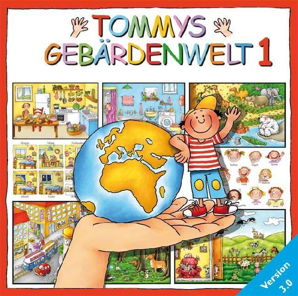 Tommys Gebärdenwelt 1, Version 3.0. CD-ROM für Windows 2000/XP/Vista
