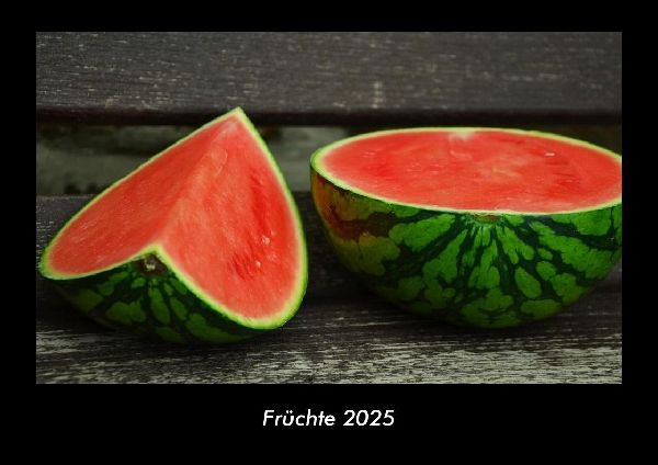 Früchte 2025 Fotokalender DIN A3