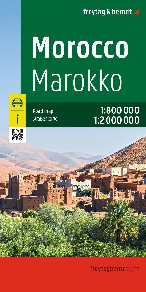 freytag & berndt Straßenkarte Marokko 1:800.000