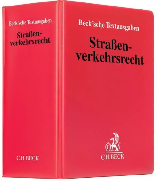 Straßenverkehrsrecht (mit Fortsetzungsnotierung). Inkl. 118. Ergänzungslieferung