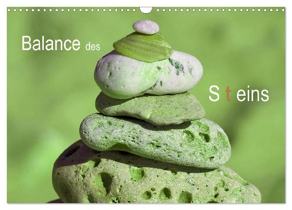 Balance des Steins (Wandkalender 2026 DIN A3 quer), CALVENDO Monatskalender