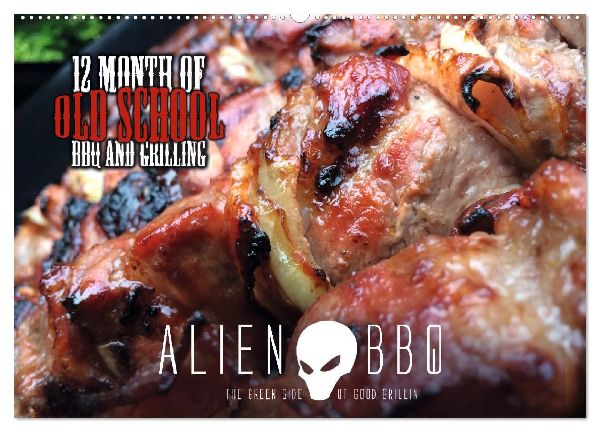ALIEN-BBQ 2026 (Wandkalender 2026 DIN A2 quer), CALVENDO Monatskalender