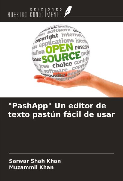 "PashApp" Un editor de texto pastún fácil de usar