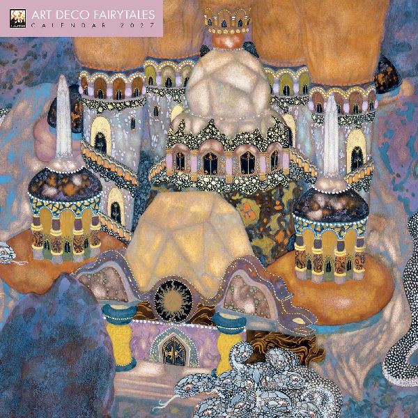 Art Déco Fairytales - Art Déco Märchen 2027 - Original Flame Tree Publishing-Kalender [Kalender]