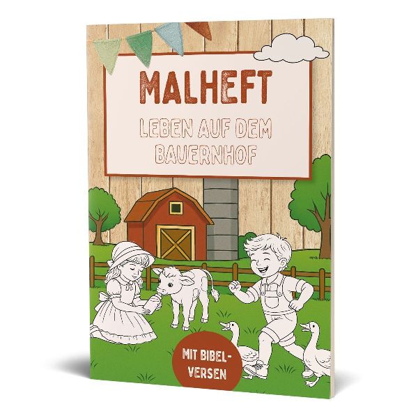 Malheft: Leben auf dem Bauernhof