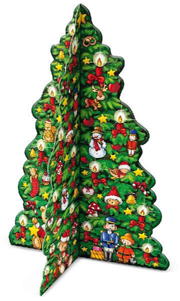 Adventskalender "Buntes Weihnachtsbäumchen"